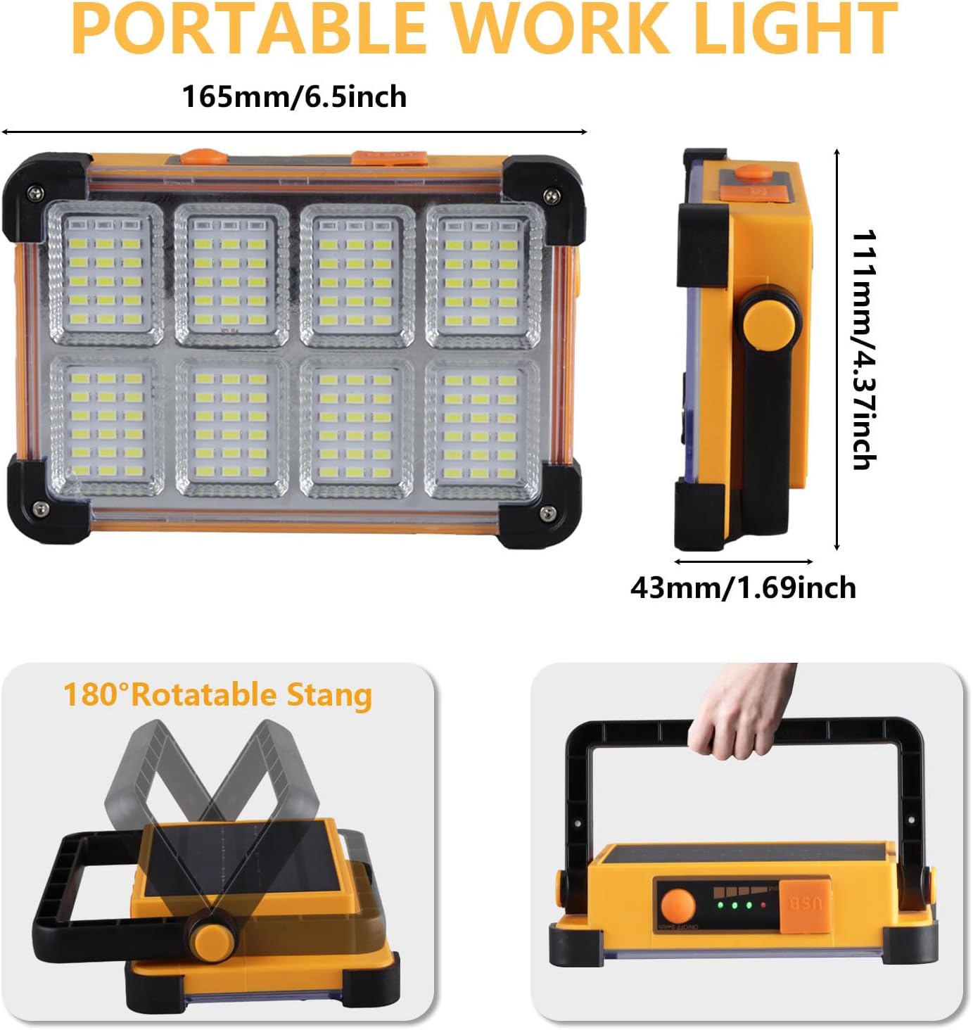 120W_Solar_Rechargeable_Work_Light,_144_LED_10000LM_Portable_Flood_Light_with_Stand,_IP66_Waterproof_4_Modes_LED_Job_Site_Lighting_Flashlights_for_Mechanic_Camping_Fishing_Car_Repair
