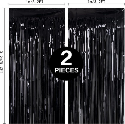 2_Pack_3.2ft_x_8.2ft_Black_Tinsel_Foil_Fringe_Curtains,_Metallic_Foil_Tinsel_Photo_Booth_Backdrop_Streamer_for_New_Years_Decorations_Halloween_Bachelorette_Birthday_Holiday_Celebration_Party_Supplies