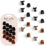 Kitsch Mini Claw Clips for Women - Stylish Small Hair Clips for Kids | Stays In Place Without Pulling or Snagging | Durable & Sturdy Plastic | Ideal Gifts for Women
