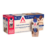 Atkins High Protein Shake, 15g Protein, 2g Net Carb, 1g Sugar, Keto Friendly, Chocolate Flavored Protein Shakes
