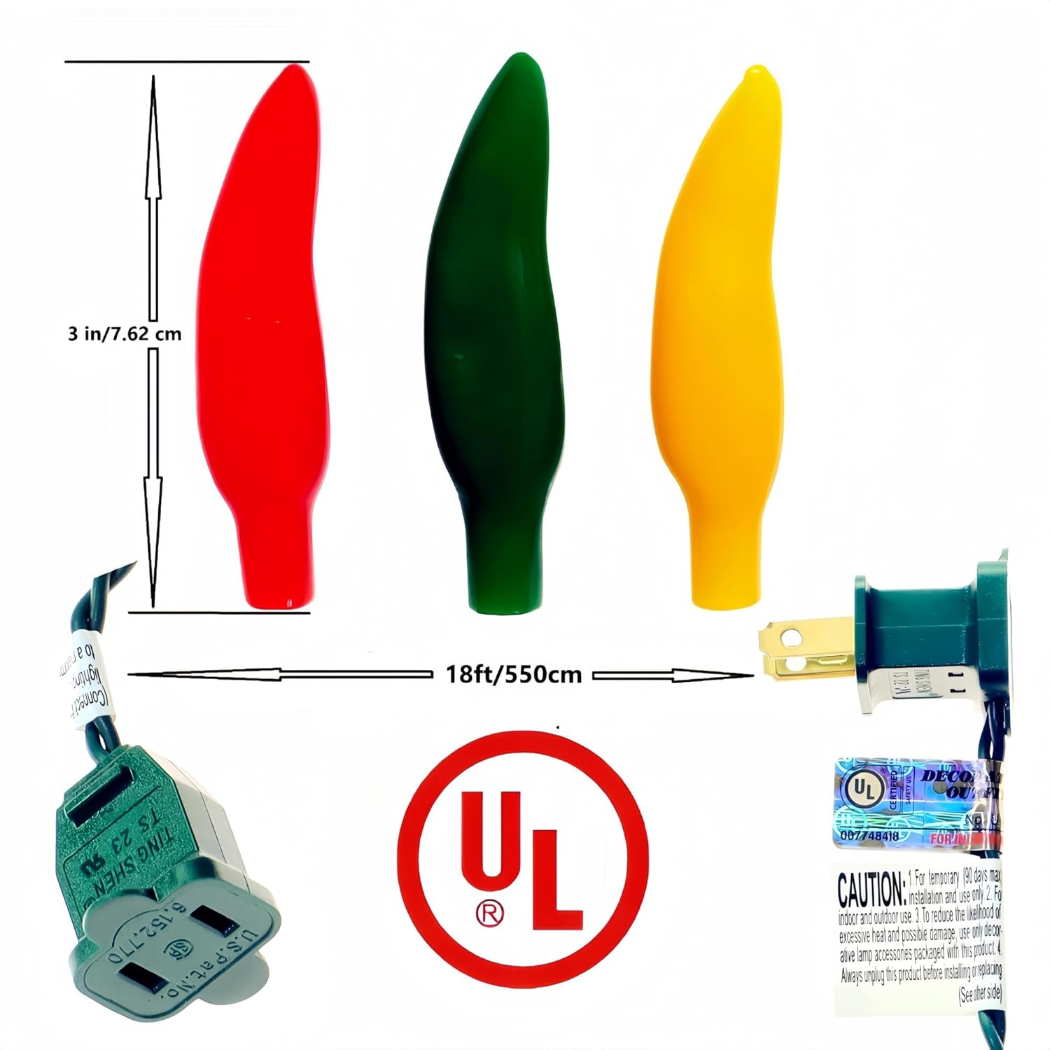 35_LED_Red_Green_and_Yellow_Chili_Pepper_Christmas_Lights,_18_Ft_Green_Wire_House_Decorative_Lighting_String,_for_Indoor_and_Outdoor_Party,_Kitchen,_Living_Room,_Garden,_Patio.