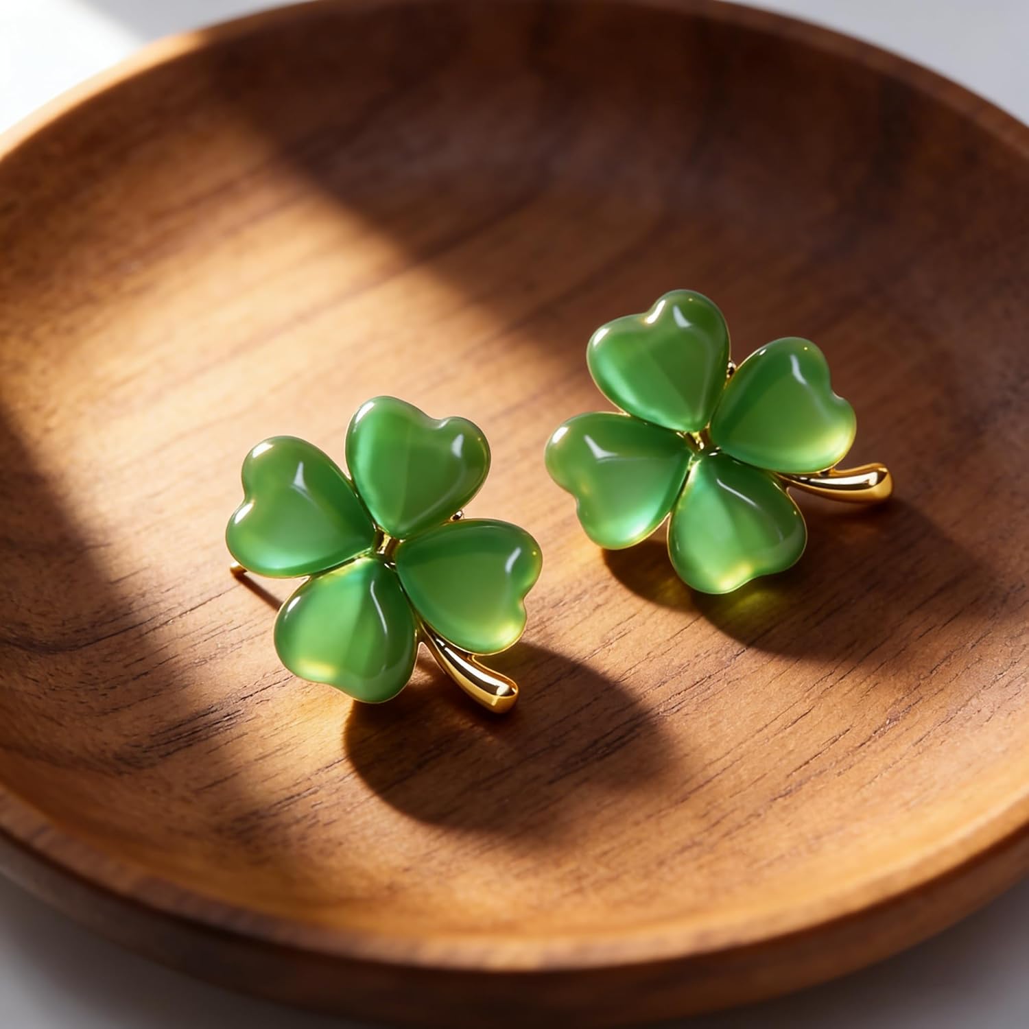 St_Patricks_Day_Earrings_for_Women,_Trendy_Statement_Four_Leaf_Clover_Shamrock_Earrings_Stud,_St_Patricks_Day_Outfits_&_Shirt_Accessories_for_Women