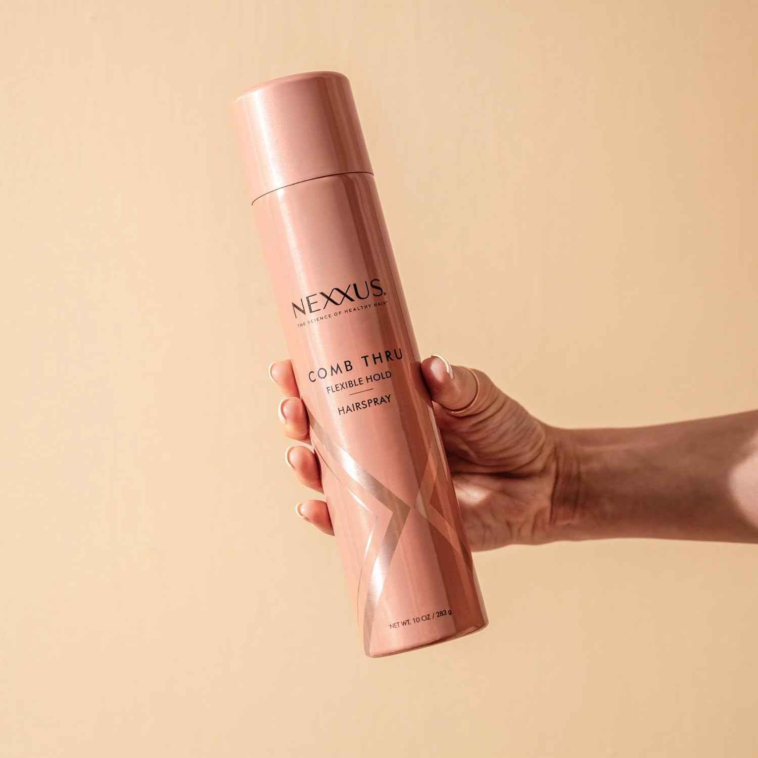 Nexxus Styling Spray Comb Thru Finish Flexible Hold Hairspray Powered by STYLEPROTECT Technology