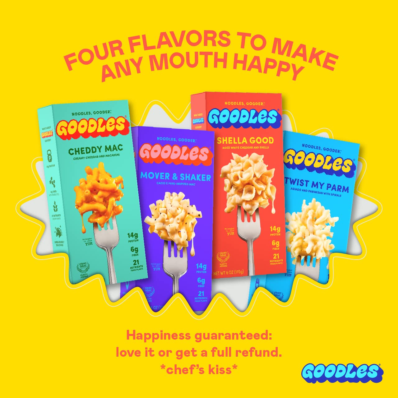 Goodles_Shella_Good_Aged_White_Cheddar_and_Shells_Pasta_-_Nutrient_Packed_with_Real_Cheese,_Fiber,_Protein,_Prebiotics,_Plants,_&_Vegetables_|_Non-GMO,_Organic_Ingredients_[Shella_Good,_6_oz._1_Pack]