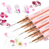 Beetles Gel Polish Nail Art Liner Brushes Painting Art Design Pen Set Diamond Application Rhinestone Handle Dotting Drawing Nail Design Gift for Women