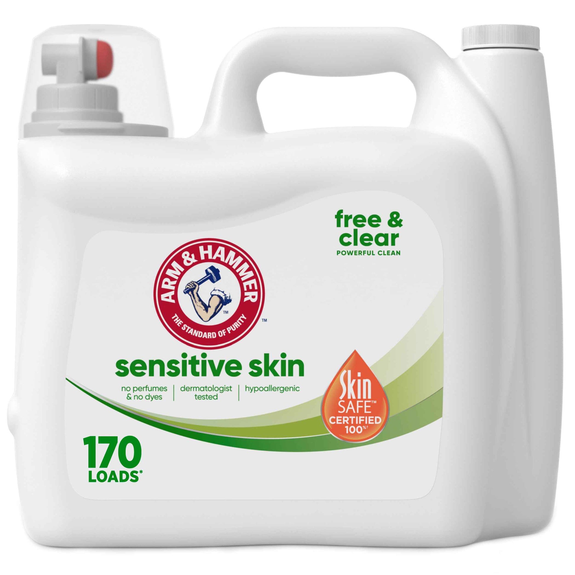 ARM & HAMMER Sensitive Skin, Liquid Laundry Detergent