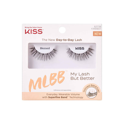 KISS My Lash But Better, False Eyelashes, 12mm, Includes 1 Pair Of Lash, Easy to Apply, Reusable Lash Clusters