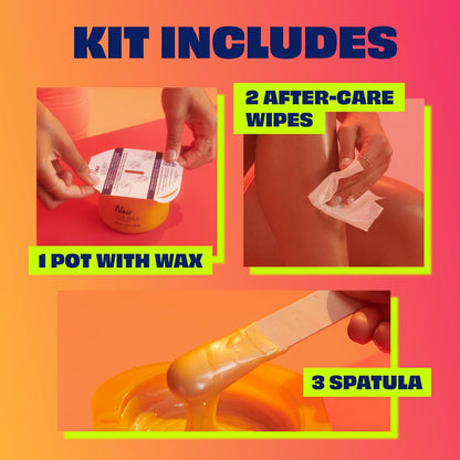 Nair_Lux_Wax,_Microwaveable_Hot_Waxing_Kit_for_Women,_Stripless_Hair_Removal_for_Legs,_Underarms,_Bikini_at_Home,_Proven_Effective_on_Short_Hair,_1_Count,_7.05_Oz