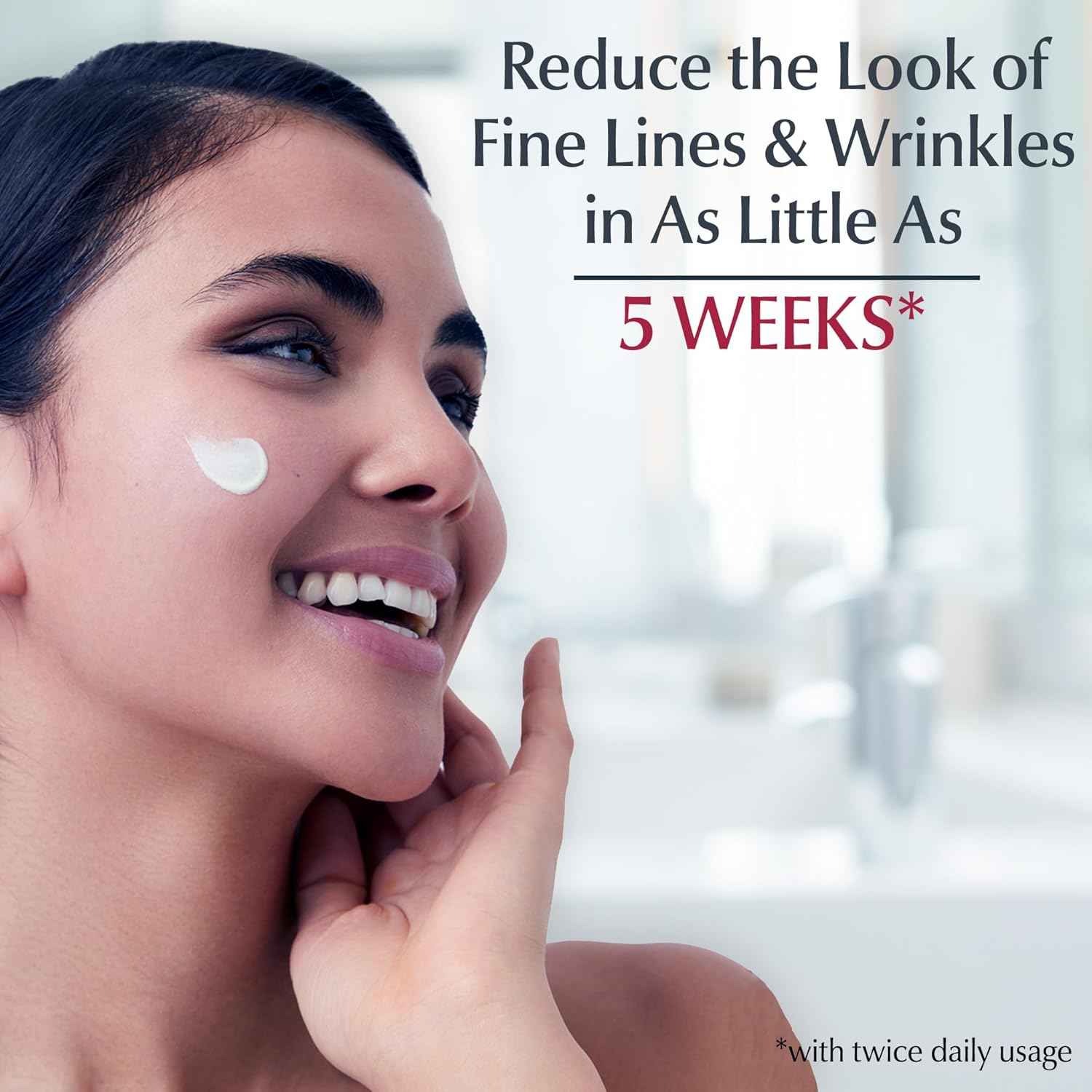 Eucerin Q10 Anti-Wrinkle Face Cream, Unscented Face Cream for Sensitive Skin, 1.7 Oz Jar