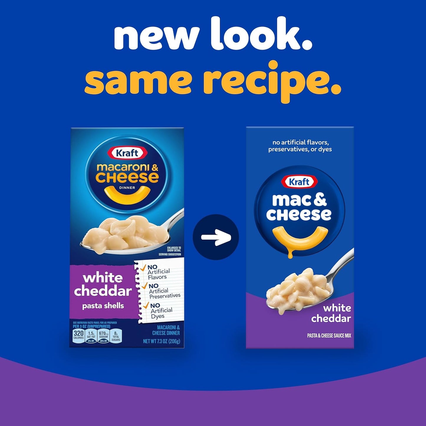 Kraft_White_Cheddar_Mac_&_Cheese_Macaroni_and_Cheese_Dinner_Pasta_Shells,_7.3_oz_Box