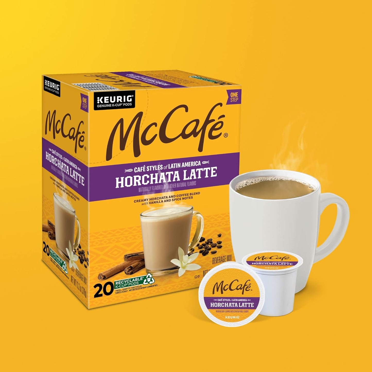 McCafe_Cafe_Styles_of_Latin_America_Horchata_Latte,_Keurig_Single_Serve_K-Cup_Coffee_Pods,_20_Count_(Pack_of_1)