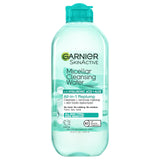 Garnier Micellar Water with Hyaluronic Acid, Facial Cleanser & Makeup Remover, Hydrating and Plumping, For All Skin Types, Vegan, Cruelty Free, 13.5 Fl Oz (400mL)