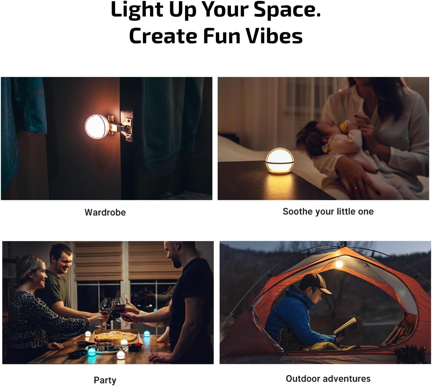 OLIGHT_Sphere_Smart_Night_Light,_75_lumens_Stepless_Dimming_Table_Lamp_with_Remotely_APP_Control,_Magnetic_Rechargeable_RGB_Ambient_Lighting_for_Sleeping,_Reading,_and_Relaxation