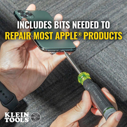 Klein_Tools_32328_Precision_Screwdriver,_27-in-1_Multi-Bit_Screwdriver,_Bits_for_Apple_Product_Repair,_Rare-Earth_Magnet,_Electronic_Repair