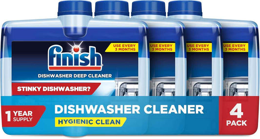Finish Dishwasher Cleaner, Deep Cleans Hidden Grease & Limescale, Fights Odors & helps maintain Performance