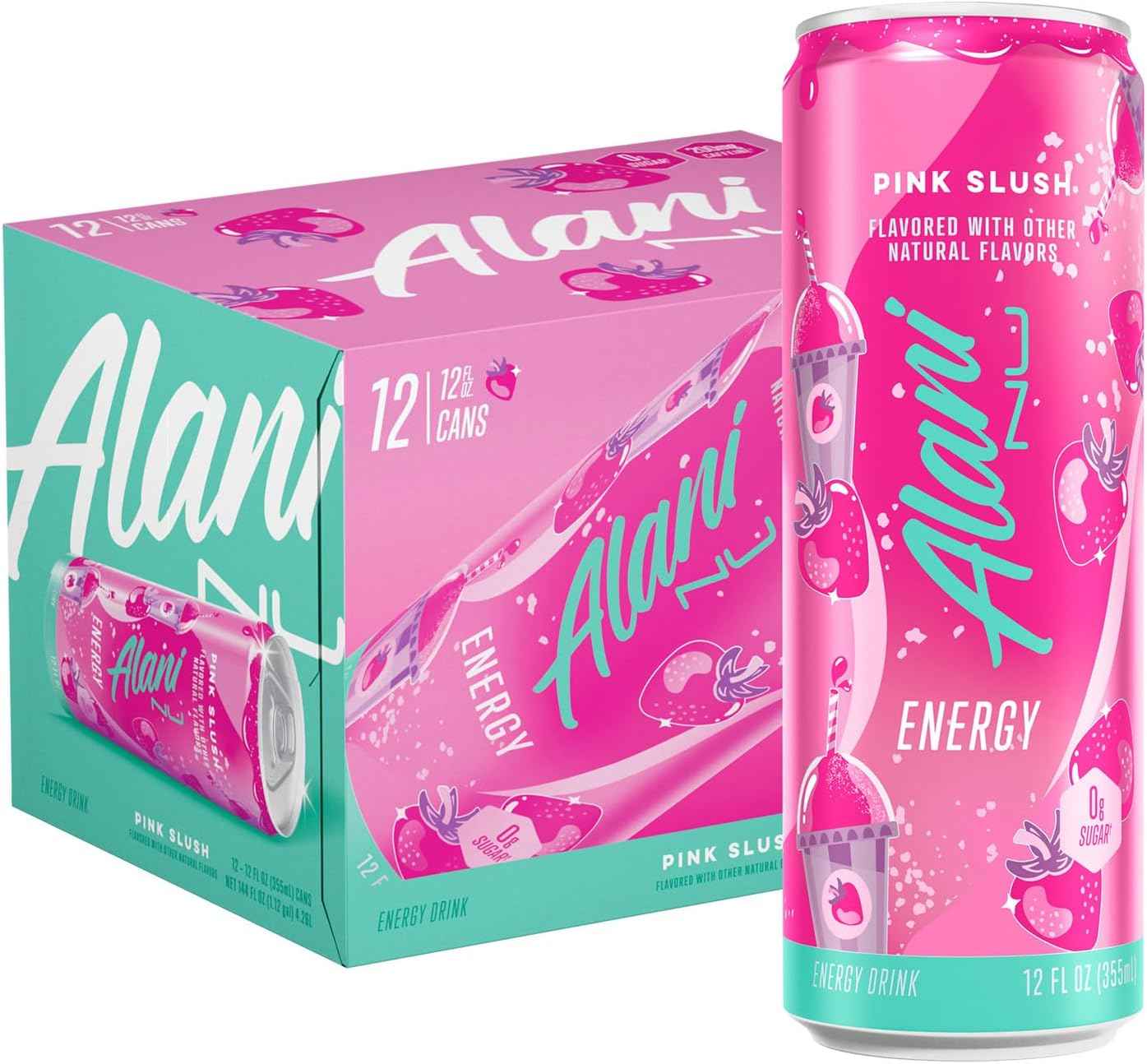 Alani Nu, Sugar Free, Low Calorie Energy Drinks, 200mg Caffeine, Biotin, B Vitamins, Zero Sugar, 10 Calories