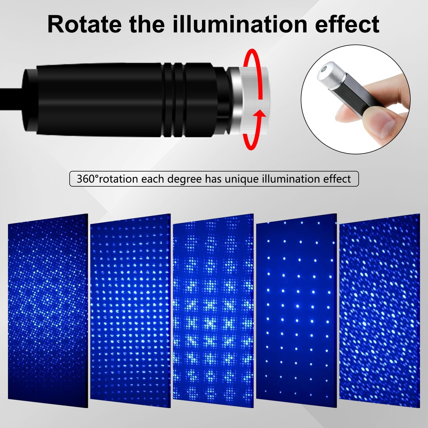 LEDCARE_USB_Star_Projector_Night_Light,_Portable_Adjustable_Romantic_Interior_Roof_Lights_Star_Lamp_Projector_Decorations_for_Car,_Ceiling,_Bedroom_(Violet_Blue)