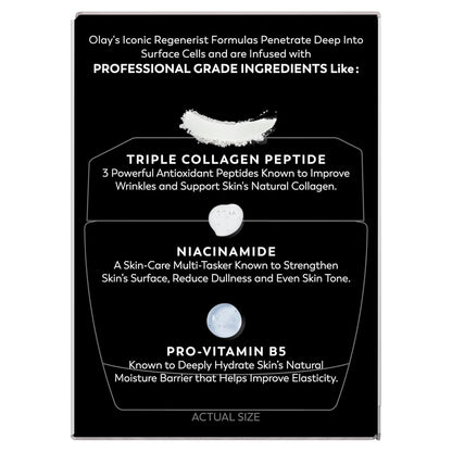 Olay_Face_Moisturizer,_Regenerist_Micro-Sculpting_Cream_for_Women,_Fragrance-Free_-_Anti-Aging,_Anti-Wrinkle,_Firming_Skin_Care_-_Triple_Collagen_Cream,_Peptide,_Hyaluronic_Acid,_Niacinamide,_2.6oz