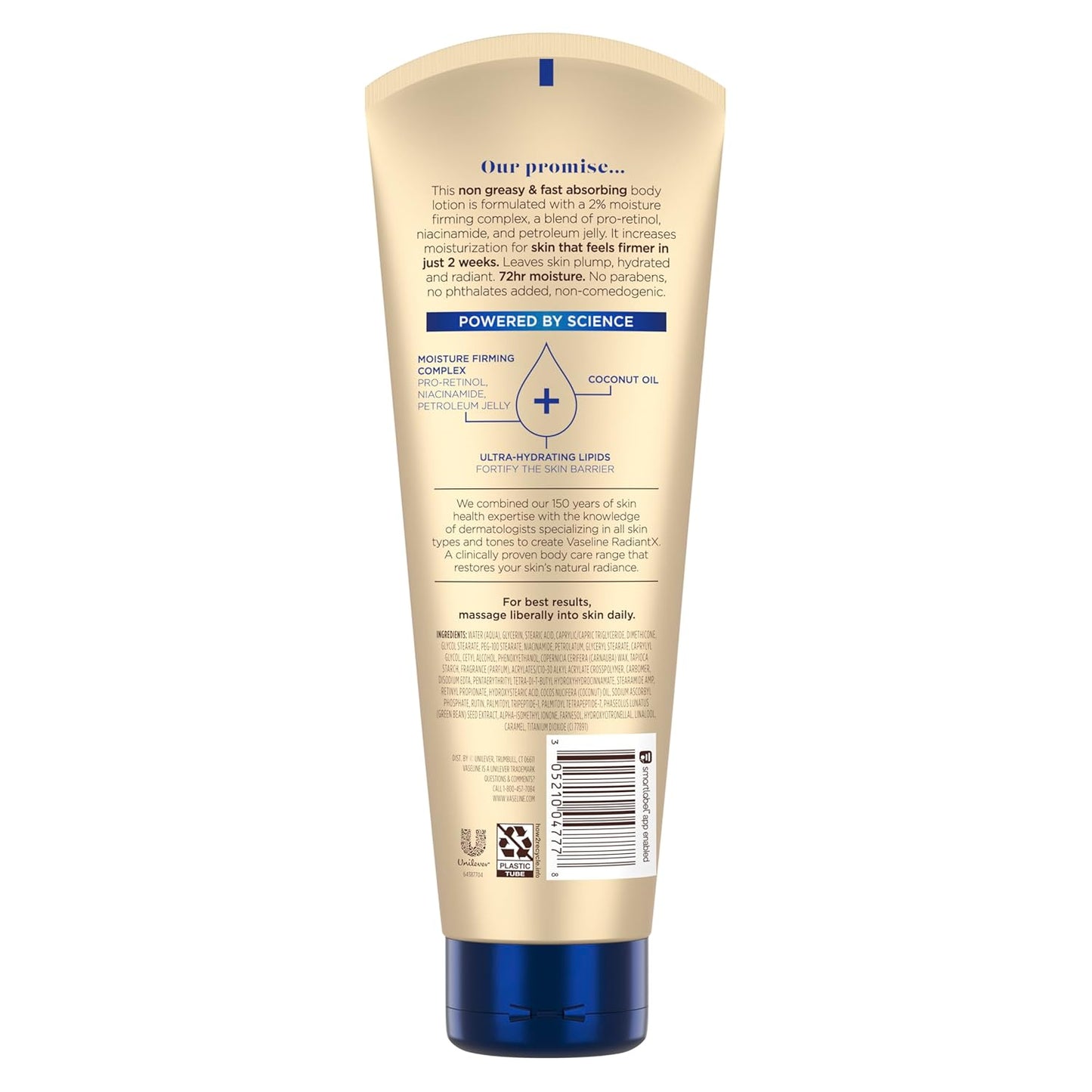 Vaseline_Radiant_X_Firm_&_Restore_with_Pro-Retinol,_Niacinamide_&_Coconut_Oil,_Nourishing_Body_Lotion_8_oz