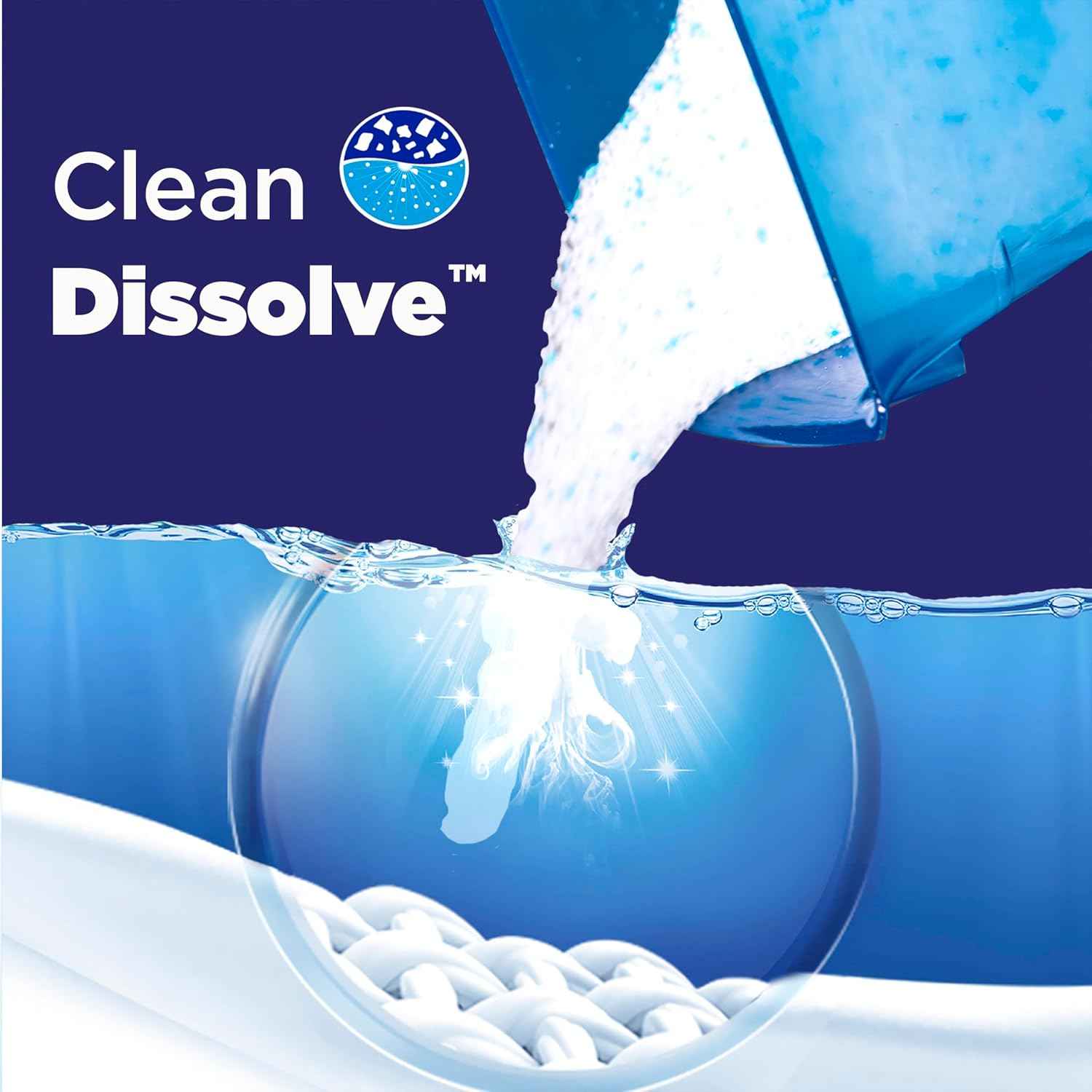 Tide Clean and Gentle Powder Laundry Detergent, Unscented, 68 Loads, 77 oz