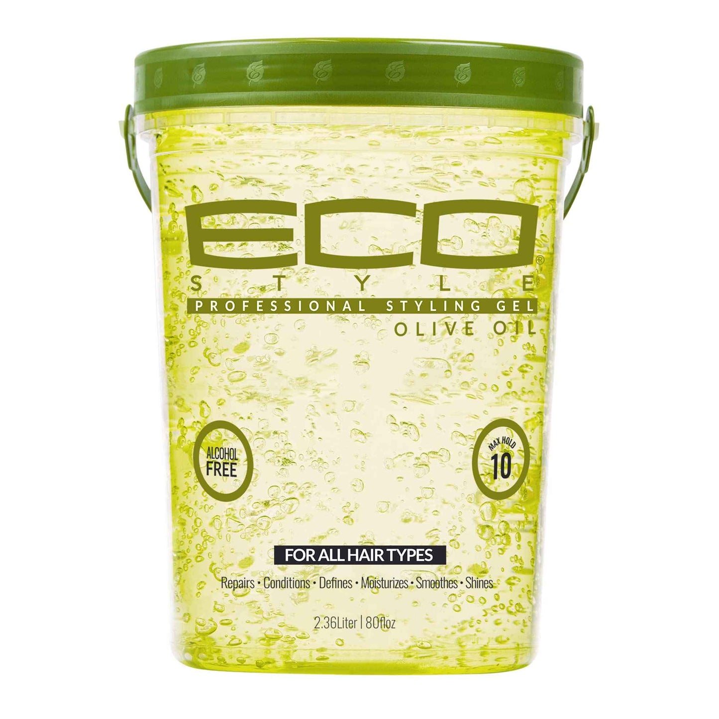 Eco Style Gel Styling - Adds Shine and Tames Split Ends - Delivers Moisture to Scalp - Nourishes And Repairs - Provides Weightless and Superior Hold - Ideal for all Hair