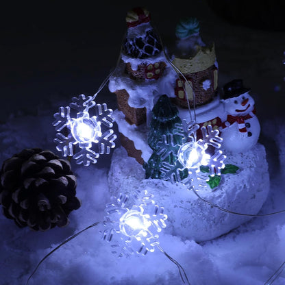 2_Pack_Battery_Operated_Snowflake_Christmas_Lights_Decorations,7FT_Silver_Wire_20_LED_Snowflake_String_Lights_for_Indoor_Holiday_Wedding_Party_Christmas_Tree_Garland_Decor(Cold_White)