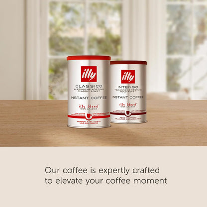 illy_Instant_Coffee_Singles,_Classico_Medium_Roast,_Caramel_&_Orange_Blossom_Notes,_40_Single-Serve_Packets_(2g_Each)_-_Premium_Arabica_Coffee