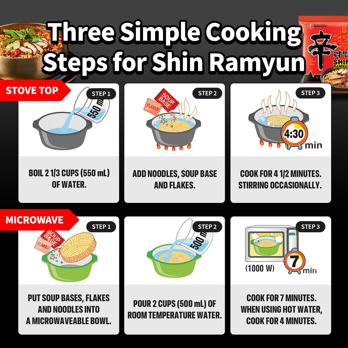 Nongshim_Shin_Ramyun_Noodles,_Spicy_Korean_Signature_Instant_Ramyun,_Rich_Beef_Flavored_Broth,_Microwaveable,_Korean_Instant_Noodles,_4.23_oz_(Pack_of_20),_Packaging_May_Vary.