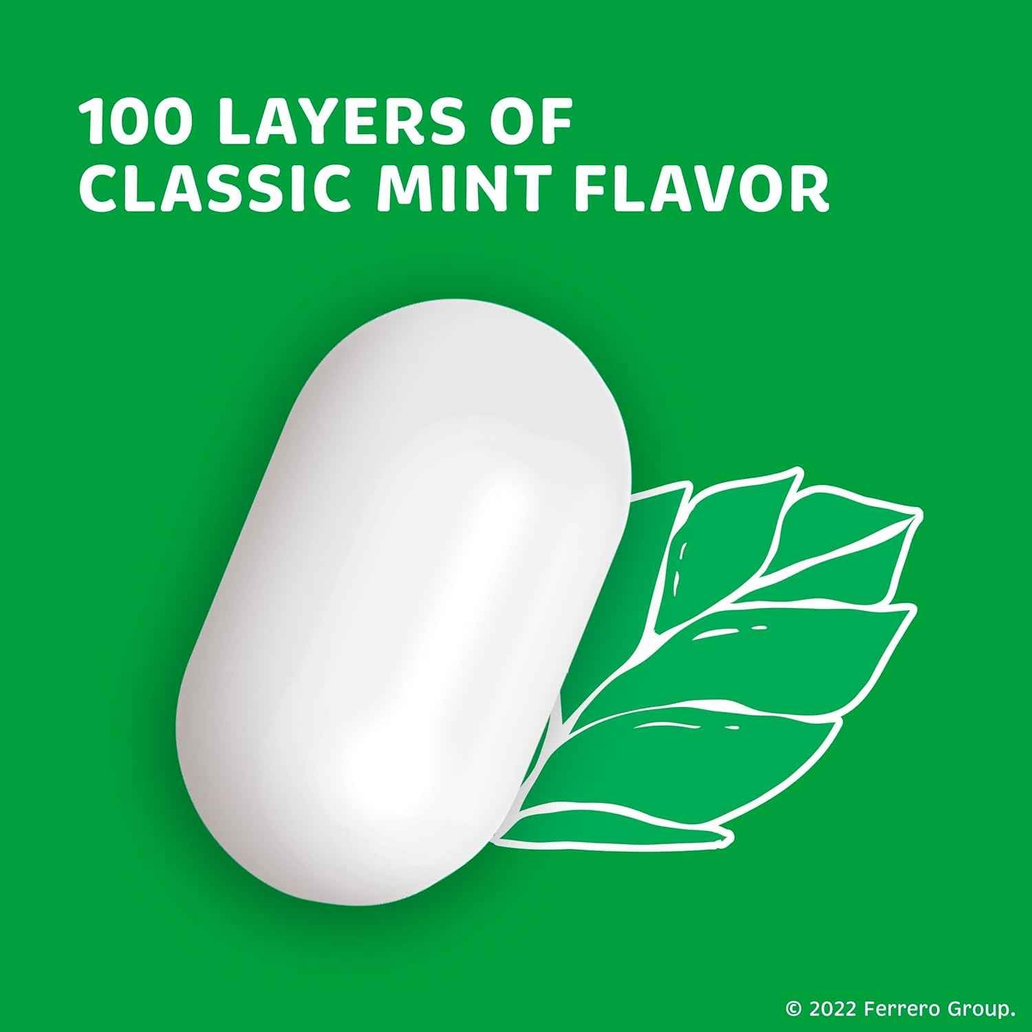 Tic Tac Bulk Freshmints Refill Bag, On-the-Go Pocket-Sized Breath Mints, Includes Empty Refillable Pack, 17.2 oz
