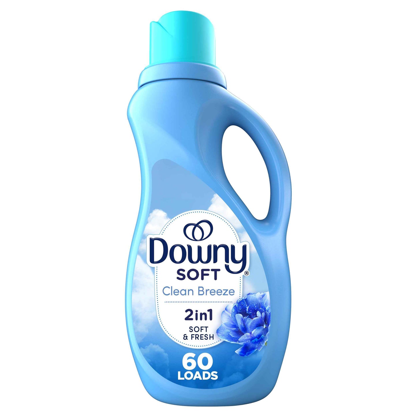 Downy Soft, 2 in 1 Soft and Fresh Liquid Fabric Softene, Fabric Conditioner Liquid provides softness and freshness for fabrics