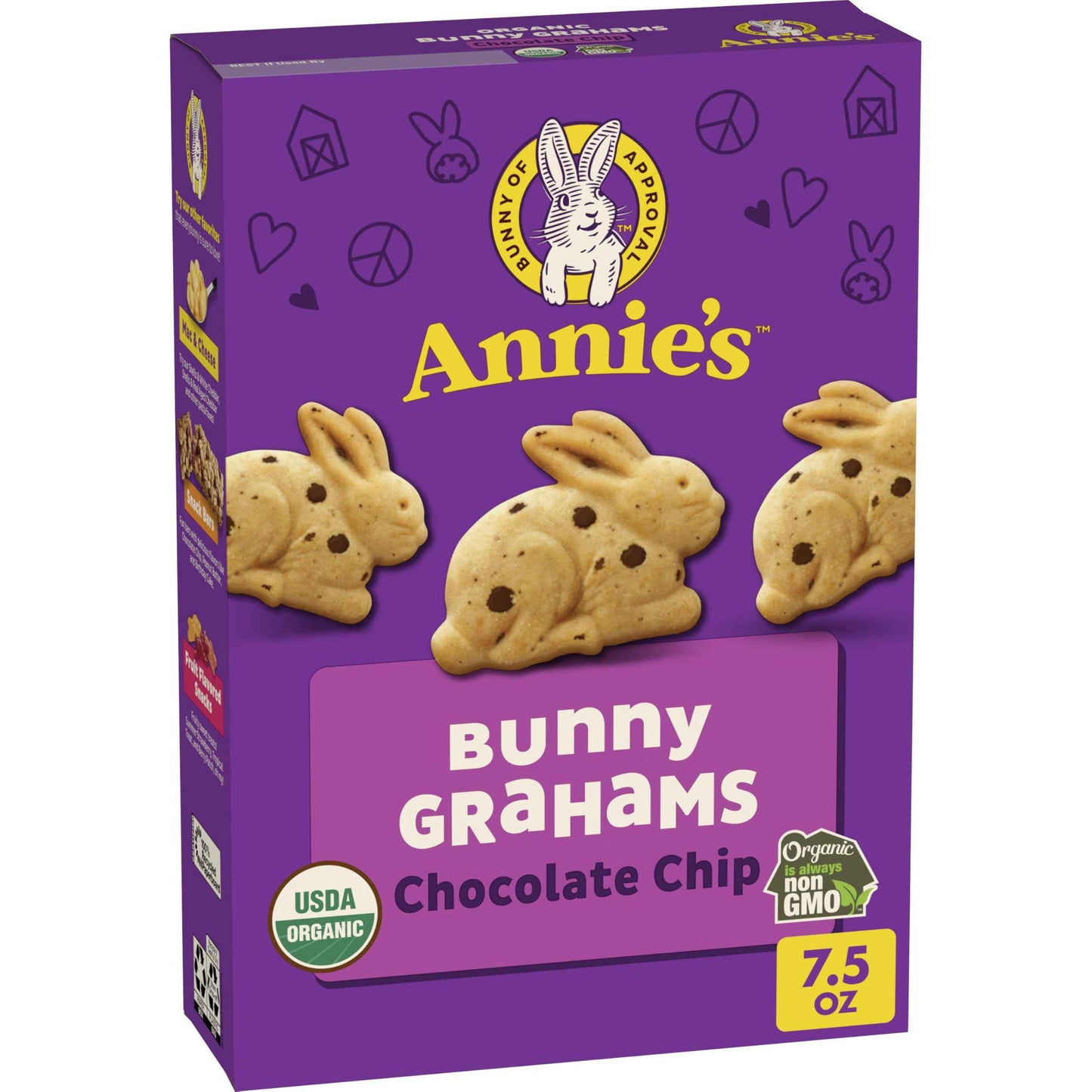 Annie's Organic Bunny Grahams Snacks, Neapolitan, 7.5 oz - Easter Day