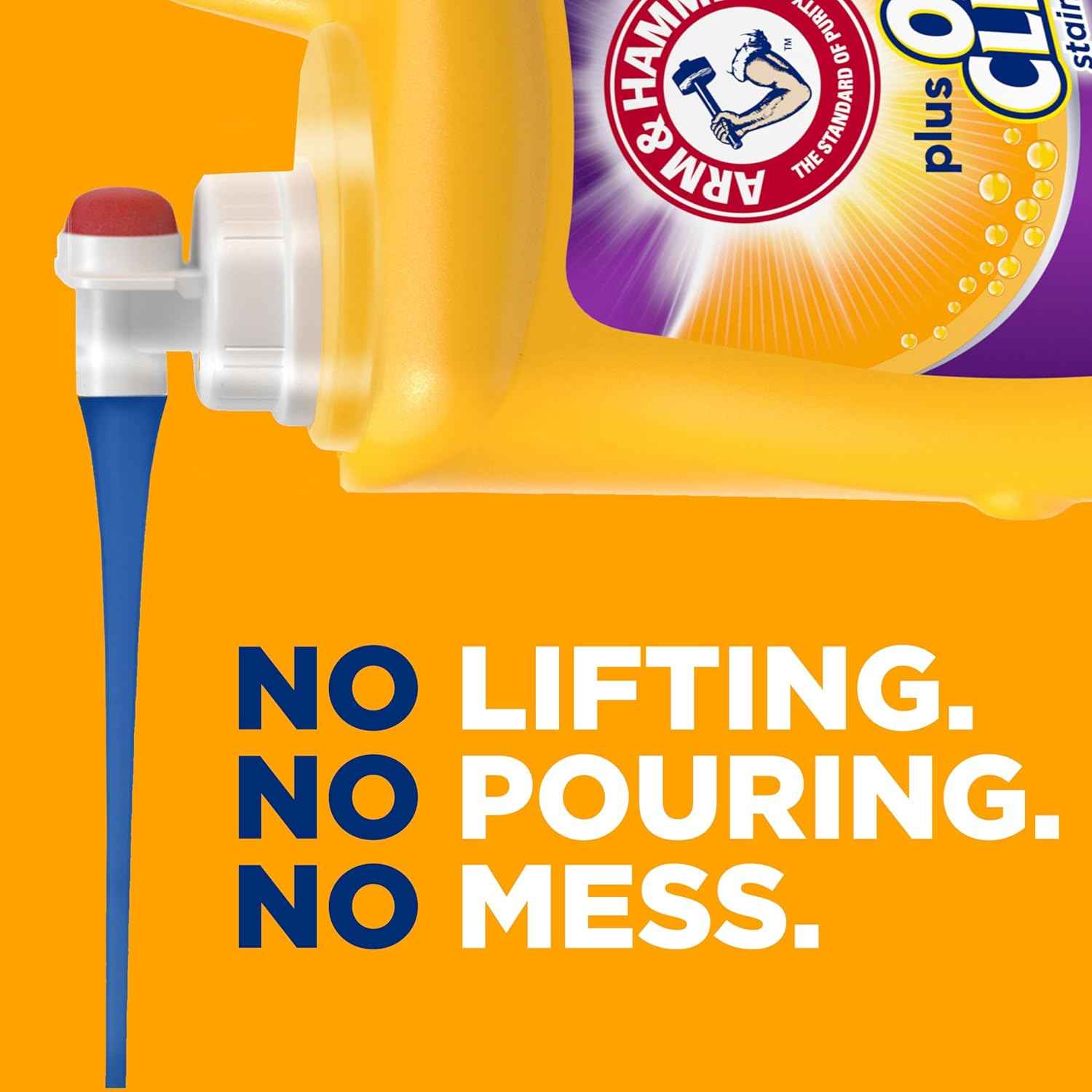 ARM & HAMMER Plus OxiClean Odor Blasters, Liquid Laundry Detergent