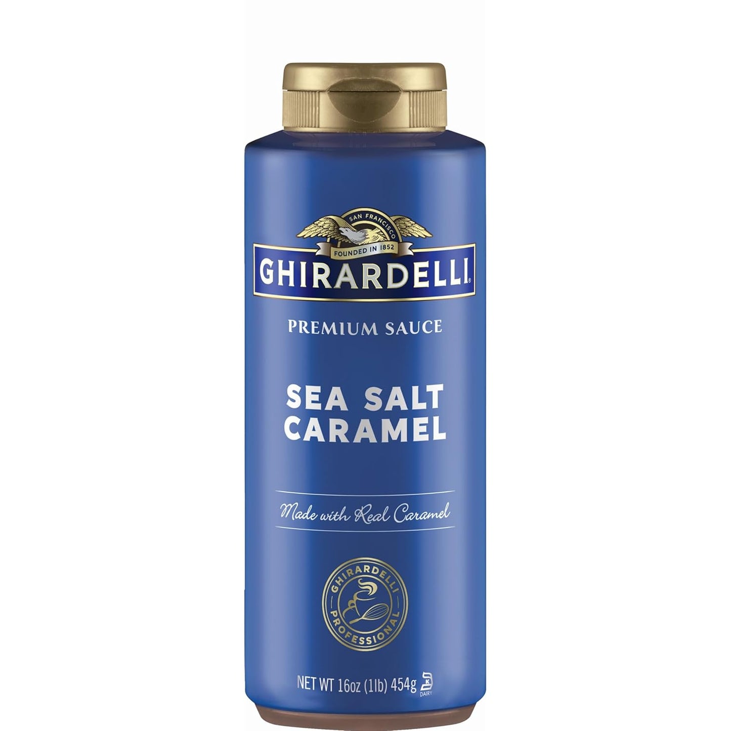 Ghirardelli White Chocolate Flavored Sauce Squeeze Bottle, 16 oz Creamy Sweet - Eco House Kit