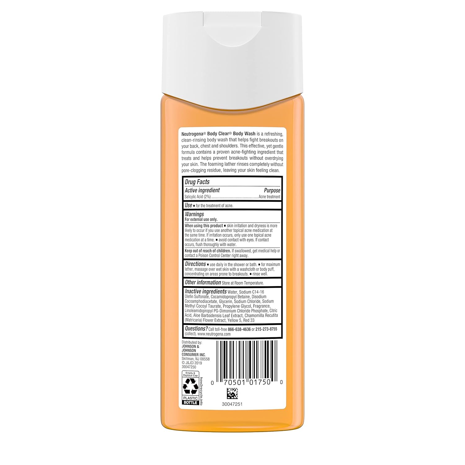Neutrogena_Body_Clear_Acne_Body_Wash,_2%_Salicylic_Acid_Acne_Medication,_Oil-Free_&_Glycerin_for_Breakouts_on_Back,_Chest_&_Shoulders,_Non-Comedogenic,_Gentle_on_Skin,_Unscented,_8.5_Fl_Oz,_3_Pack†