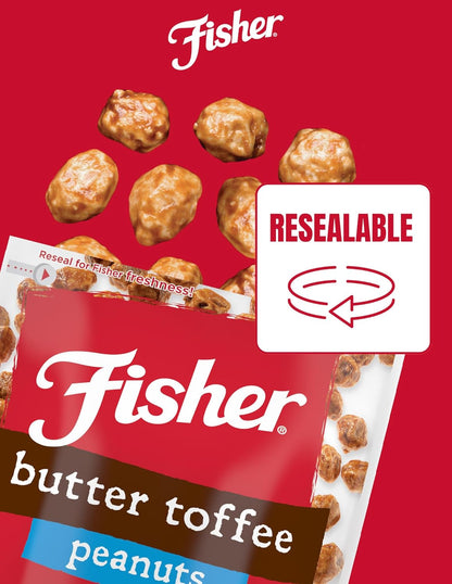 Fisher_Snack_Butter_Toffee_Peanuts,_5.5_Ounces,_No_Artificial_Colors_or_Flavors