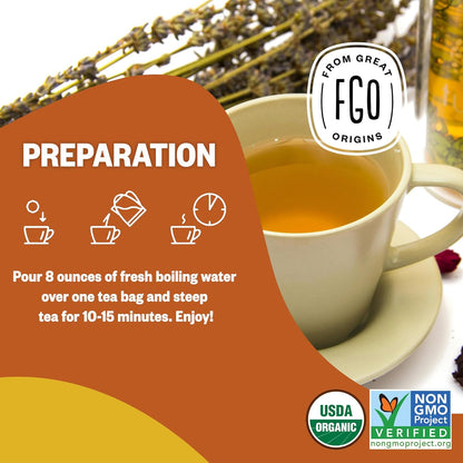 FGO_Organic_Turmeric_Ginger_Tea,_Eco-Conscious_Tea_Bags,_100_Count,_Packaging_May_Vary_(Pack_of_1)