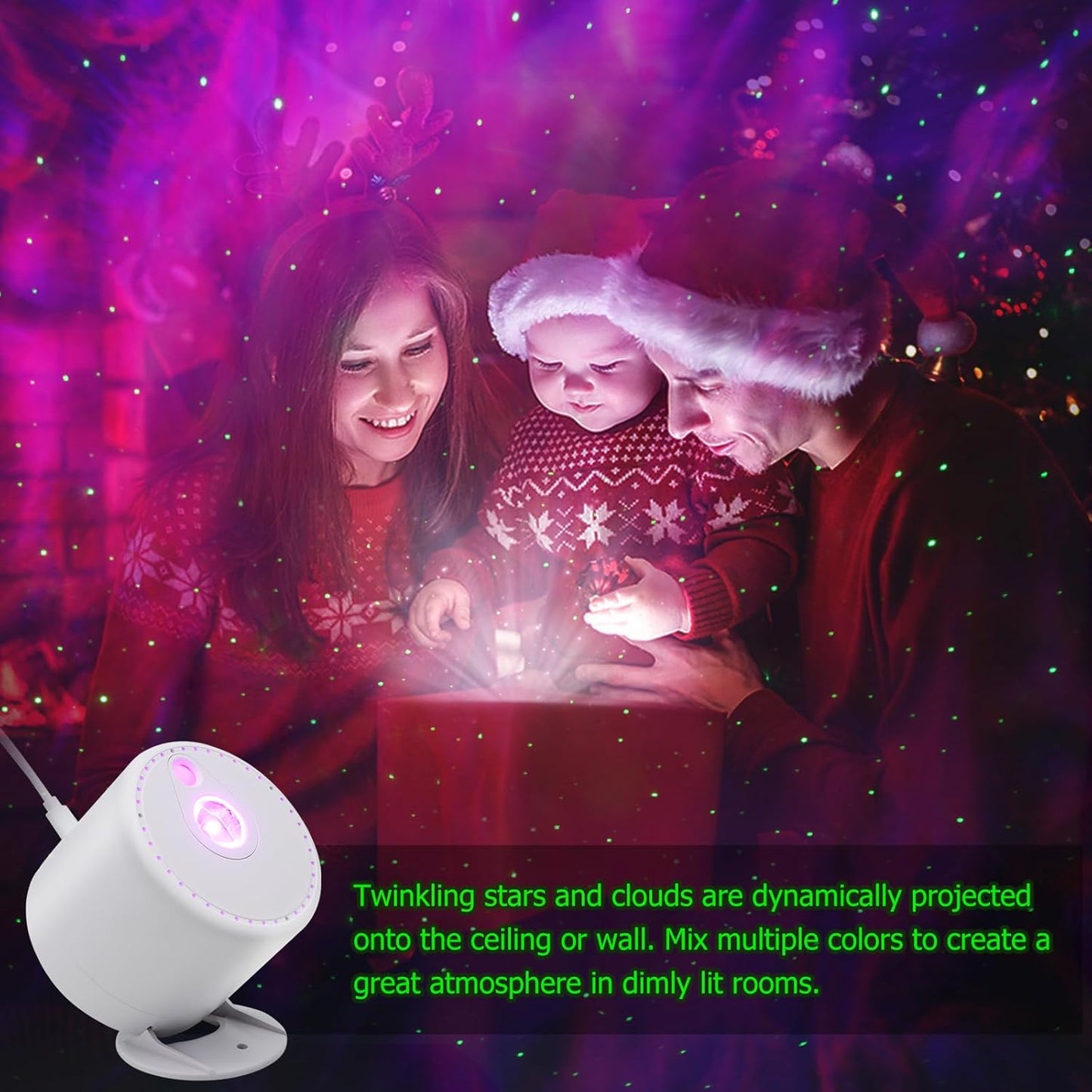 Galaxy_Projector,Star_Projector_with_Timer_and_Remote_Control_for_Adults_Bedroom_Decoration,_Party,Star_Night_Light