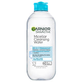 Garnier Micellar Water For Waterproof Makeup, Hydrating Facial Cleanser & Makeup Remover, Suitable for Sensitive Skin, Vegan, Cruelty Free
