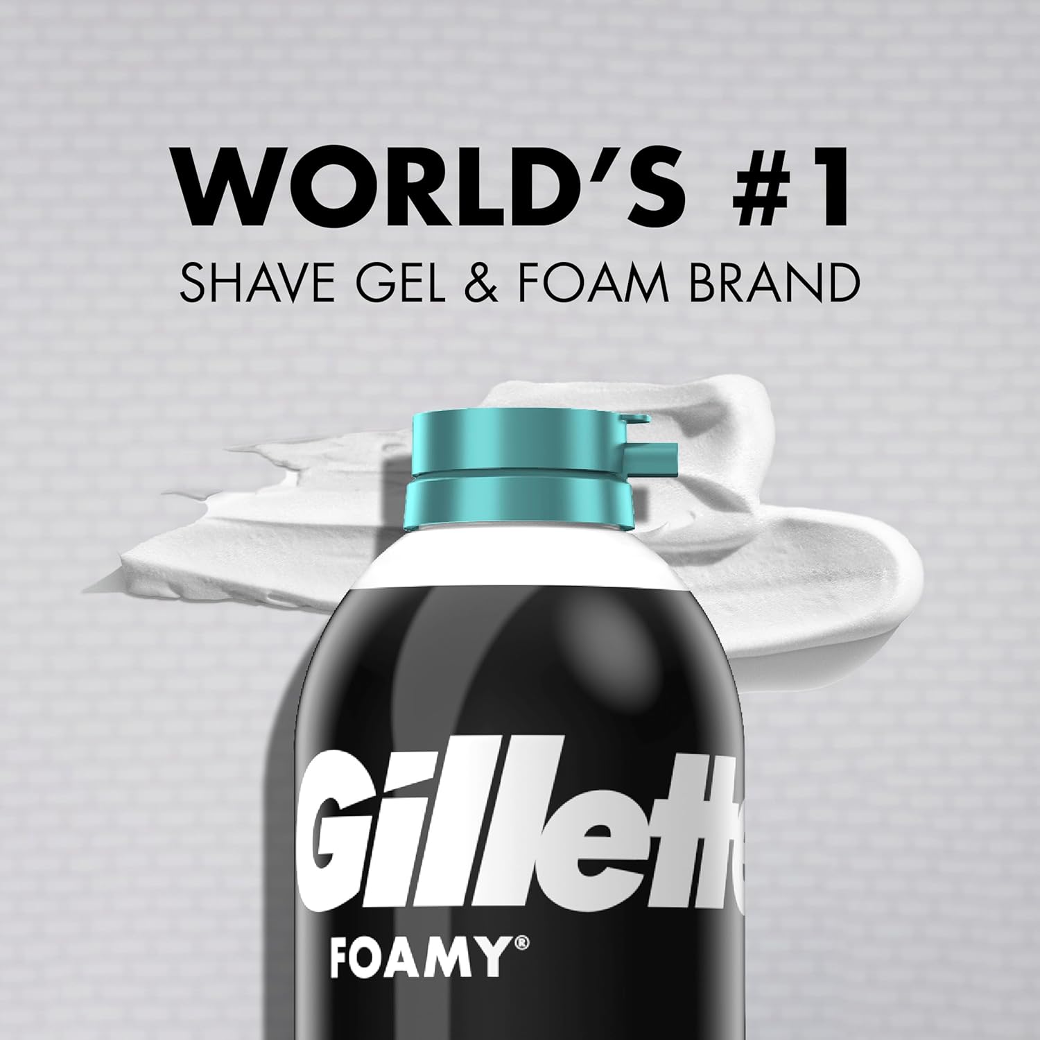 Gillette_Foamy_Shaving_Cream,_Sensitive_Skin,_11_Ounce_(Pack_of_12)