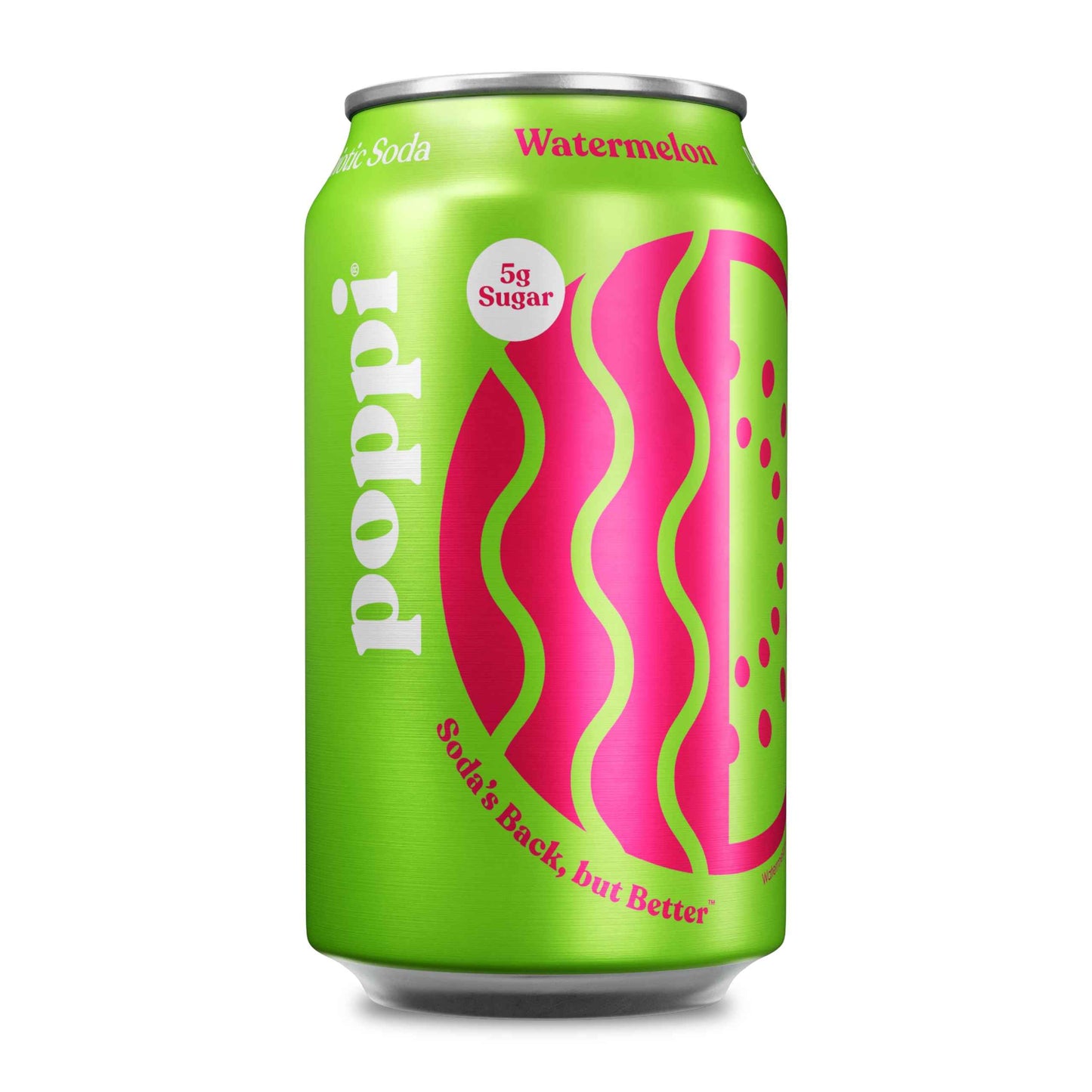 Poppi Sparkling Prebiotic Soda Beverage with Apple Cider Vinegar, Seltzer Water and Fruit Juice, 12 Fl Oz, 1 Count, Packaging May Vary