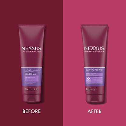 Nexxus_Blonde_Assure_Purple_Shampoo,_For_Blonde_Hair_Color_Care_Shampoo,_Keratin_Protein_8.5_oz