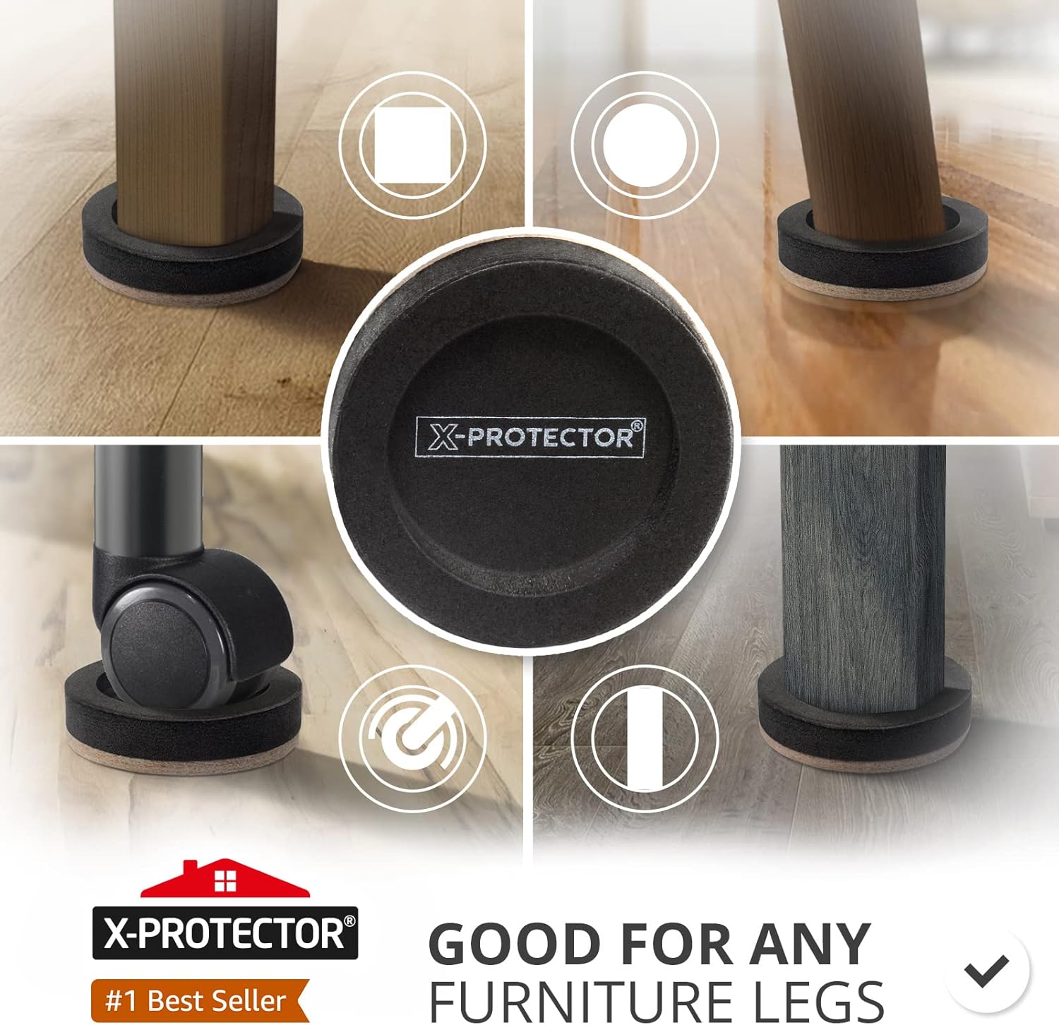 Felt_Furniture_Sliders_for_Hardwood_Floors_X-PROTECTOR_16_PCS_3_½”_-_Furniture_Slider_with_Unique_Design_-_Heavy-Duty_Furniture_Movers_for_Hard_Surfaces_-_Felt_Sliders_-_Move_Your_Furniture_Easily!