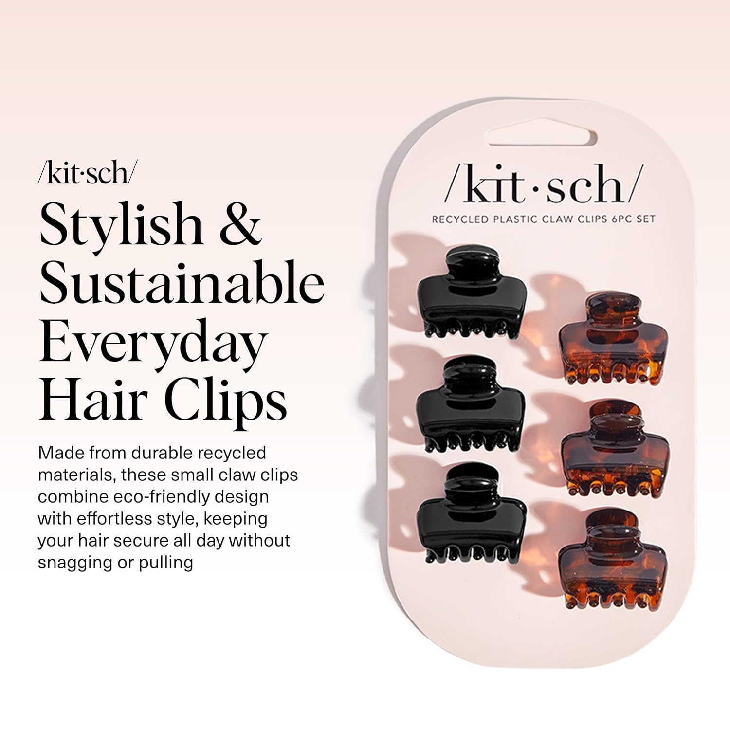 Kitsch_Small_Hair_Clips_for_Women_-_Stays_In_Place_Without_Pulling_or_Snagging_|_Durable_Plastic,_Sturdy_Small_Claw_Clips_|_Ideal_Gifts_for_Women_-_Black_&_Tortoise,_6_Pcs
