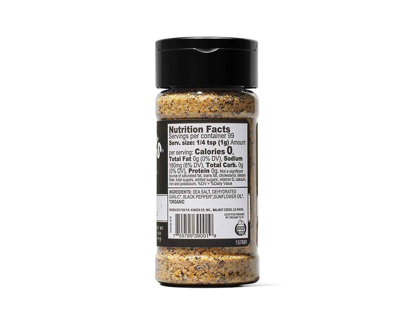 Kinder's Organic, Premium Quality Seasoning, MSG Free and USDA Certified Organic