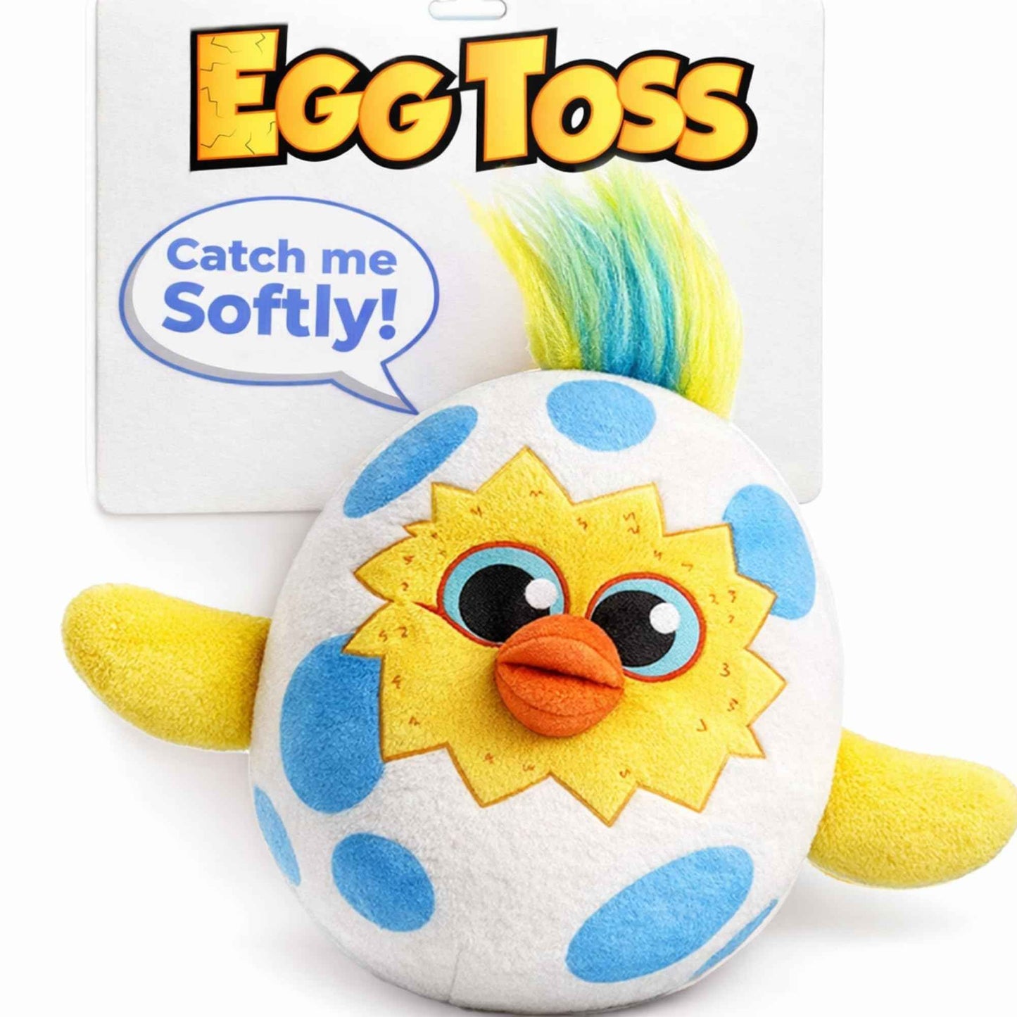 Move2Play, Easter Egg Toss Kids Game | Easter Basket Stuffer & Gift for Kids Ages 3-8+ | Hilarious Indoor/Outdoor Game | Fun Easter Toy for Toddlers, Boys & Girls