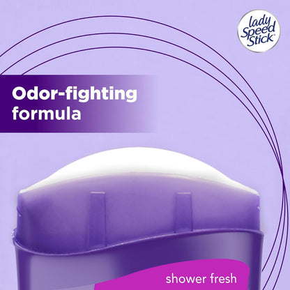 Lady_Speed_Stick_Antiperspirant_Deodorant_for_Women,_72_HR_Sweat_&_Odor_Protection,_Invisible_Dry,_Shower_Fresh_Scent,_2.3_oz_Stick_(4_Pack)
