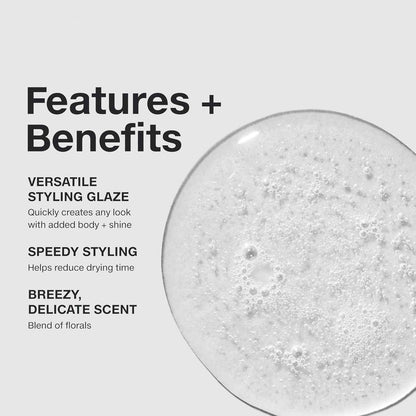 Paul Mitchell Super Sculpt Styling Glaze, Flexible Hold, Lasting Memory + Shine, For All Hair Types