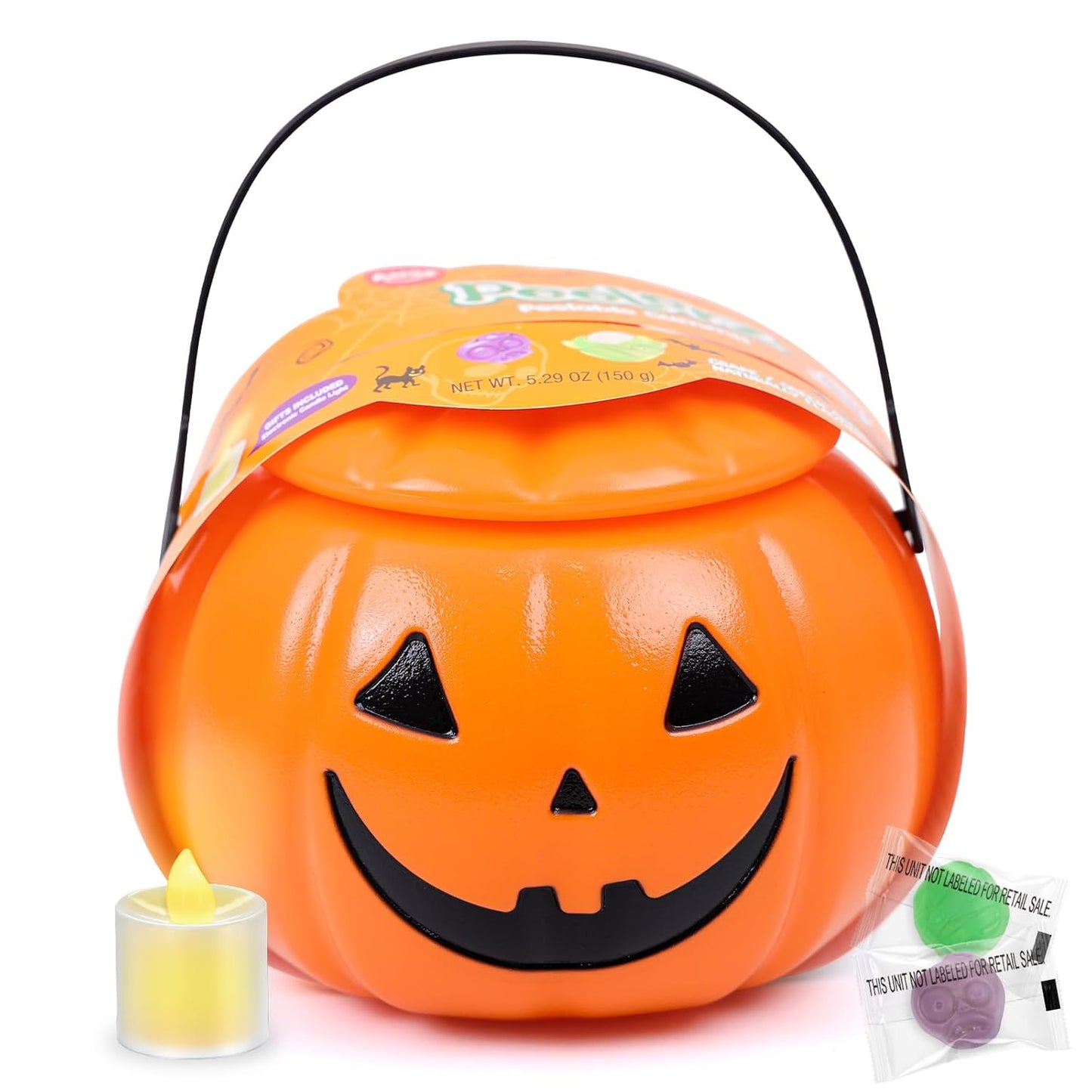 Amos 4D Gummy Body Parts Halloween Candy – Spooky Gummy Snacks Fun Halloween Candy for Trick-or-Treat & Party Favors - Eco House Kit