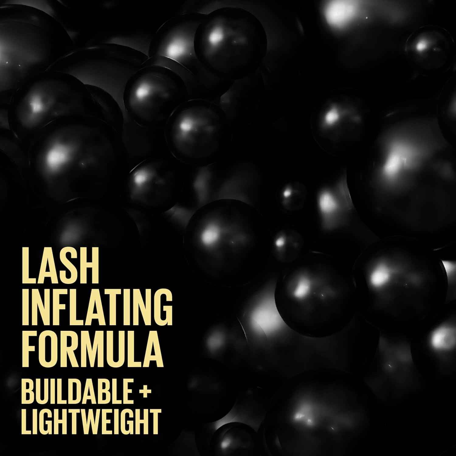 Maybelline The Colossal Bubble Washable Mascara, Buildable Mascara Volume and Length Formula for Bold, Separated Lashes, 1 Count