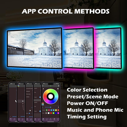 KIKO_Powered_Led_Strip_Lights,_20ft_one_Sets_of_Strip_Light_with_4_AA_Battery_Box/USB_RGB_LED_Light,_Remote_and_APP_Control